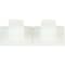 Panduit Cable Clip, Nylon 6/6, 0.38 in Bundle Dia., Natural, 1 in L, 1000 PK ACC38-A-M - alternate 4
